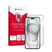 Forcell iPhone 15 Plus Härdat Glas Skärmskydd 5D