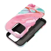 Forcell iPhone 15 Plus Mobilskal MagSafe Mirage - Rosa Marble