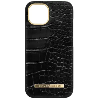 iDeal of Sweden Atelier Case (iPhone 15 Plus) - Neo Noir Croco