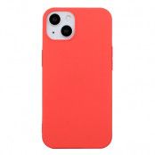 iPhone 15 Plus Mobilskal TPU Matte Slim-Fit - Röd
