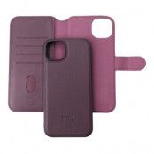 iPhone 15 Plus Plånboksfodral med Magnet - Lila