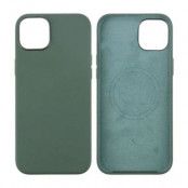 iPhone 15 Plus Silikonskal RV med MagSafe - Grön