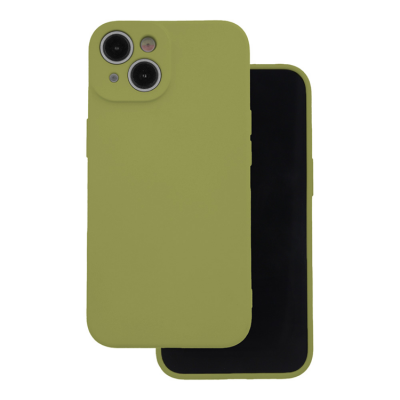 iPhone 16 Plus Mobilskal Silikon - Olive