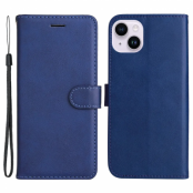 KT iPhone 15 Plus Plånboksfodral - Blå