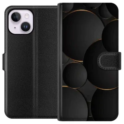 Plånboksfodral till Apple iPhone 15 Plus med Lyxig Cirklar