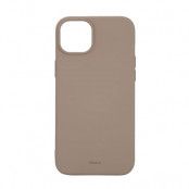 Onsala iPhone 15 Plus Mobilskal MagSafe Silikon - Sand