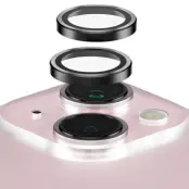 PanzerGlass iPhone 15/15 Plus Kameralinsskydd Hoops