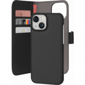 Puro iPhone 15 Plus Plånboksfodral Detachable - Svart