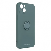 Roar iPhone 15 Plus Mobilskal Ringhållare Amber - Grön