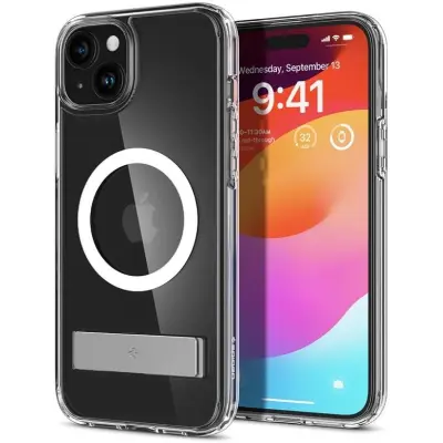Spigen Ultra Hybrid S MagFit (iPhone 15 Plus) - Svart