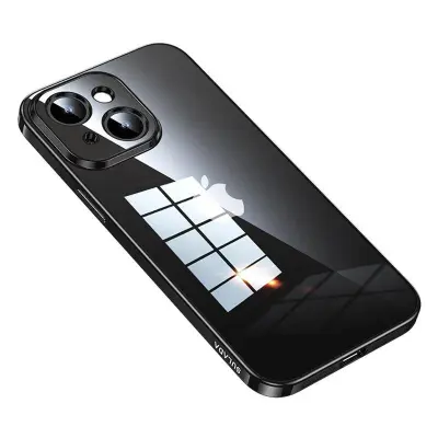 SULADA iPhone 15 Plus Mobilskal Bump Proof TPU Klart Svart