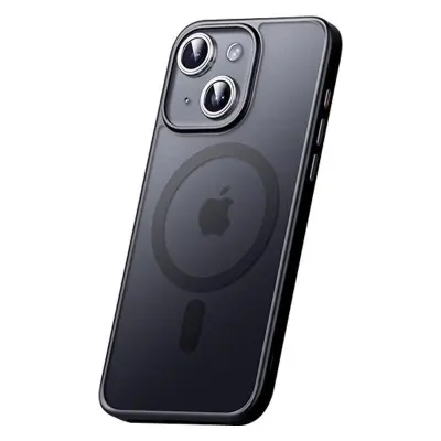 SULADA iPhone 15 Plus Mobilskal MagSafe Stöttålig Svart