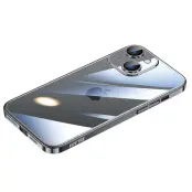 SULADA JINGJIA Mobilskal till iPhone 15 Plus Hård PC Electroplating Svart
