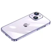 SULADA JINGJIA Mobilskal till iPhone 15 Plus Hård PC Elektropläterad Lila