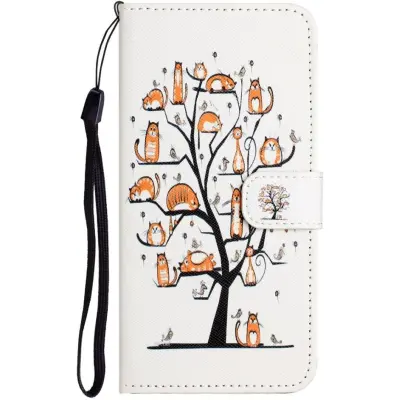 Trolsk Cat and Tree Wallet (iPhone 15 Plus)