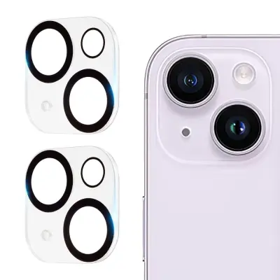 Trolsk Silk Camera Protection - 2-pack (iPhone 15/15 Plus)