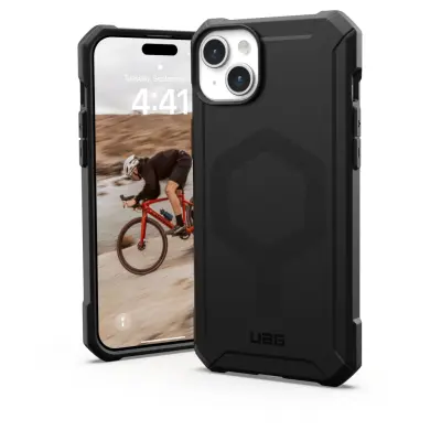 UAG Essential Armor MagSafe (iPhone 15 Plus) - Svart