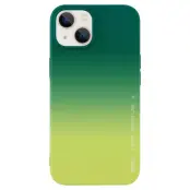 X-LEVEL Mobilskal till iPhone 15 Plus Rainbow Series - Gul