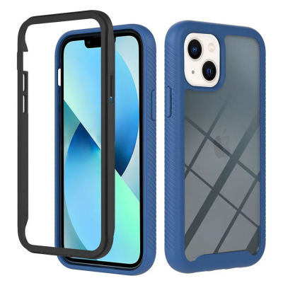 YB iPhone 15 Plus Mobilskal PC - Mörk Safir