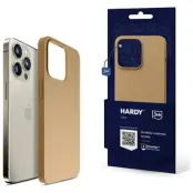 3MK iPhone 15 Pro Max Mobilskal MagSafe Hardy - Mörk guld