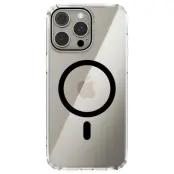 ABEEL Mobilskal till iPhone 15 Pro Max MagSafe Anti Scratch Svart