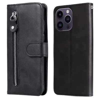 Trolsk Zipper Wallet (iPhone 15 Pro Max) - Röd