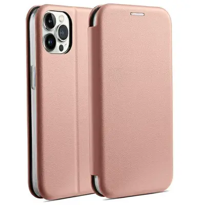 Beline iPhone 15 Pro Max Plånboksfodral Magnetic - Roséguld