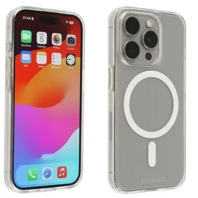 Brodit Magnetic Hybrid-skal 216432 (iPhone 15 Pro Max)