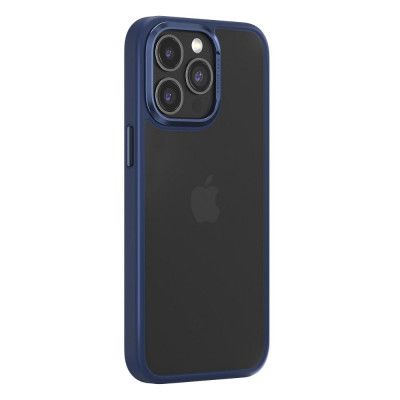Comma Case Joy Elegant Skal till iPhone 15 Pro Max Blå