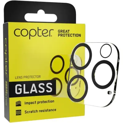 Copter Exoglass Lens Protector (iPhone 15 Pro/15 Pro Max)