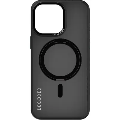 Decoded Recycled Plastic Loop Stand Back Cover (iPhone 15 Pro Max) - Svart