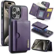 DG.MING M6 Series Mobilskal till iPhone 15 Pro Max Magnetiskt Lila