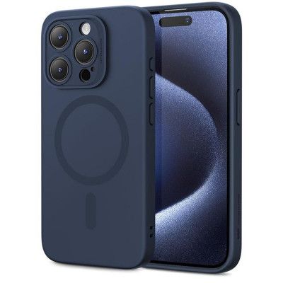 ESR iPhone 15 Pro Max Mobilskal Magsafe Cloud Halolock - Mörkblå