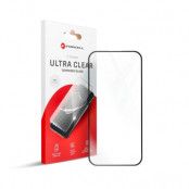 Forcell iPhone 15 Pro Max Härdat Glas Skärmskydd Ultra Clear - Svart
