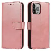 Galaxy S25 Plus Plånboksfodral Magnet med Flap - Rosa
