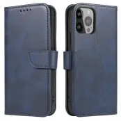 Galaxy S25 Ultra Plånboksfodral Magnet med Flap - Blå