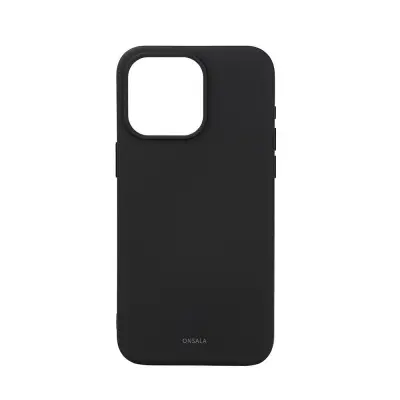Onsala MagSeries Silicone Case (iPhone 15 Pro Max) - Ljusblå