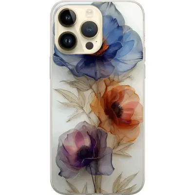 Mobilskal till Apple iPhone 15 Pro Max med Silkesblommor
