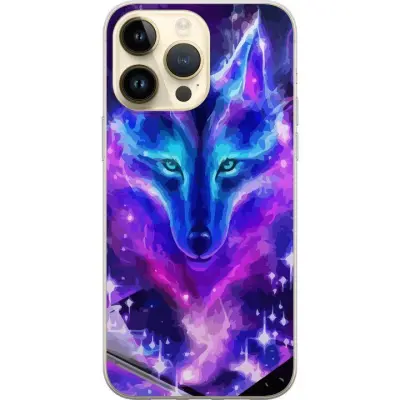 Mobilskal till Apple iPhone 15 Pro Max med Neon Varg