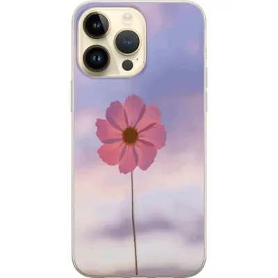 Mobilskal till Apple iPhone 15 Pro Max med Rosa blomma