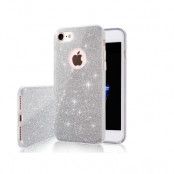 Glitter Skal till iPhone 15 Pro Max, Silver