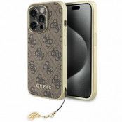 Guess iPhone 15 Pro Max Mobilskal Charms Collection - Brun