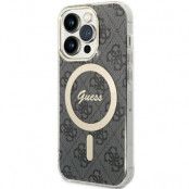 Guess iPhone 15 Pro Max Mobilskal Magsafe IML - Svart