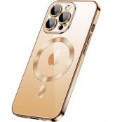 iPhone 15 Mobilskal Magsafe Electroplating - Guld