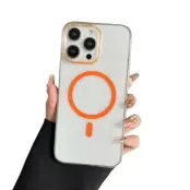 Mobilskal till iPhone 15 Pro Max MagSafe Compatible Protective - Orange (Orange)