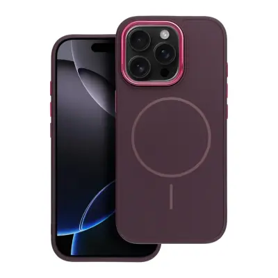 iPhone 15 Pro Max Mobilskal Magsafe Frame - Lila