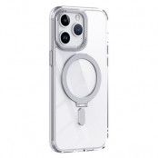 iPhone 15 Pro Max Mobilskal Magsafe Kickstand - Clear