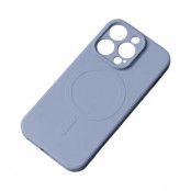 iPhone 15 Pro Max Mobilskal MagSafe Silikon - Grå