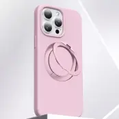 iPhone 15 Pro Max Mobilskal MagSafe Silikon Roterande