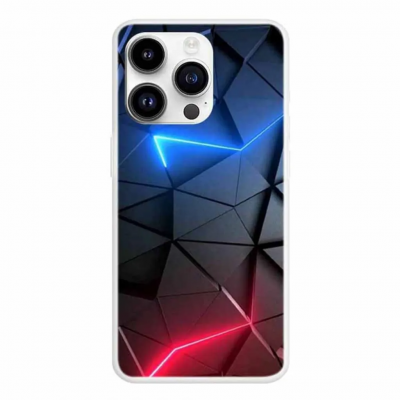 iPhone 15 Pro Max Mobilskal med ett Tryck - Flerfärgat